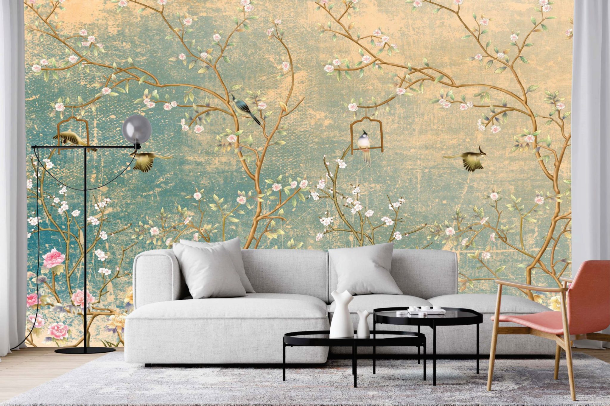 Floral Wallpaper Suppliers Cape Town Bespoke Wallpaper